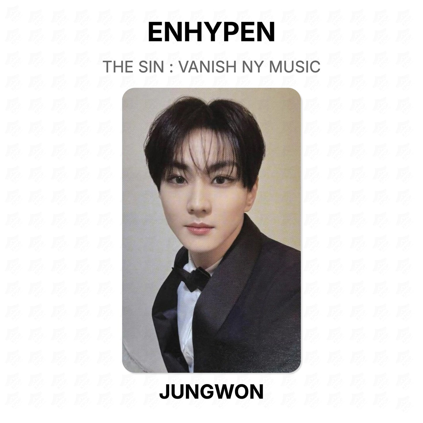 ENHYPEN THE SIN : VANISH NY MUSIC Official Photocard