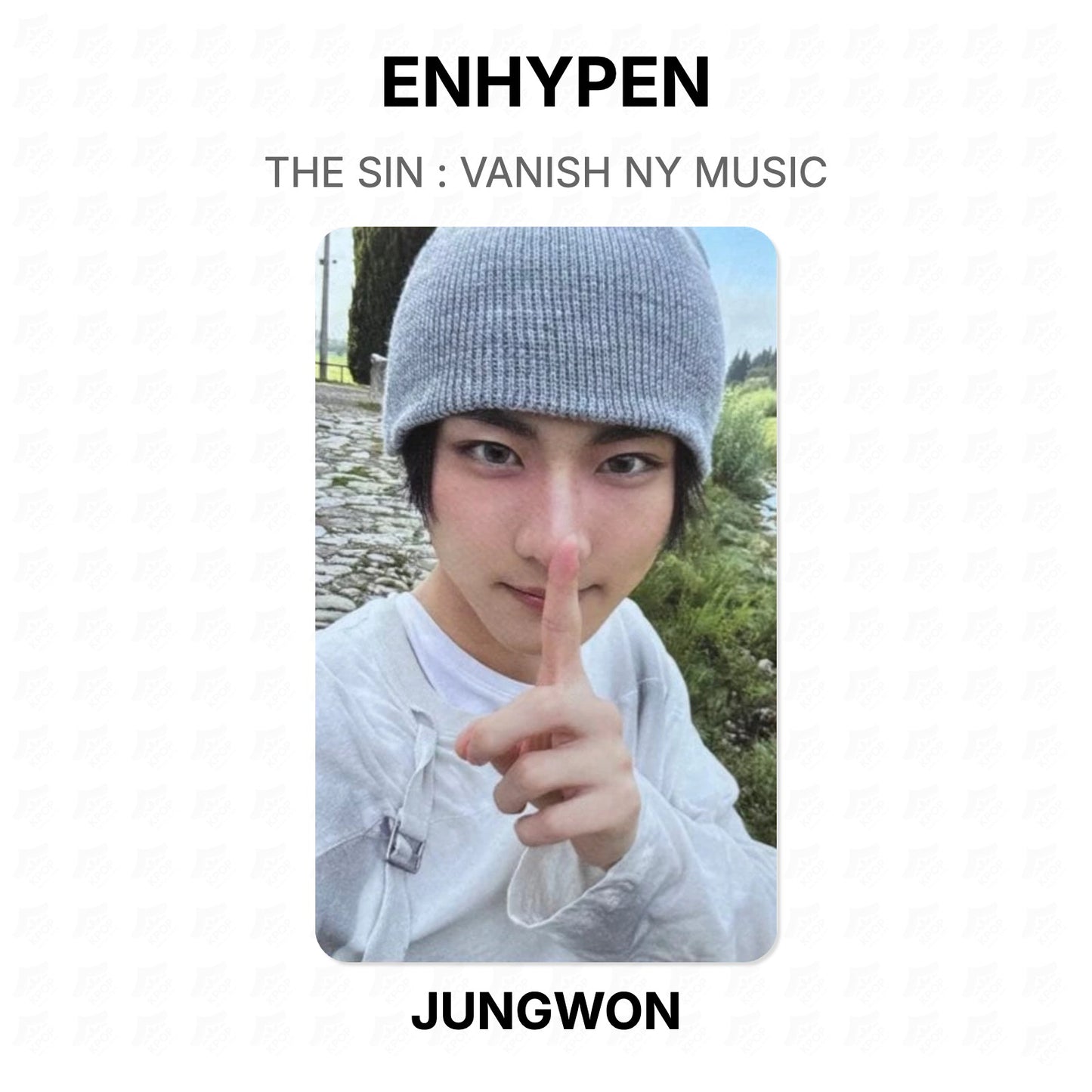ENHYPEN THE SIN : VANISH NY MUSIC Official Photocard