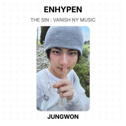 ENHYPEN THE SIN : VANISH NY MUSIC Official Photocard