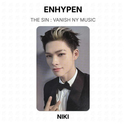 ENHYPEN THE SIN : VANISH NY MUSIC Official Photocard