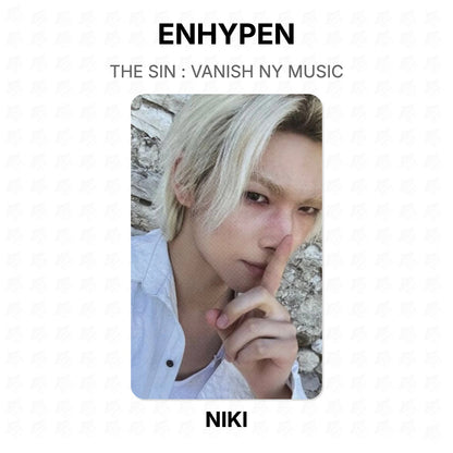 ENHYPEN THE SIN : VANISH NY MUSIC Official Photocard