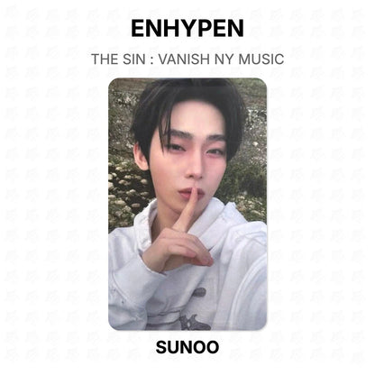 ENHYPEN THE SIN : VANISH NY MUSIC Official Photocard
