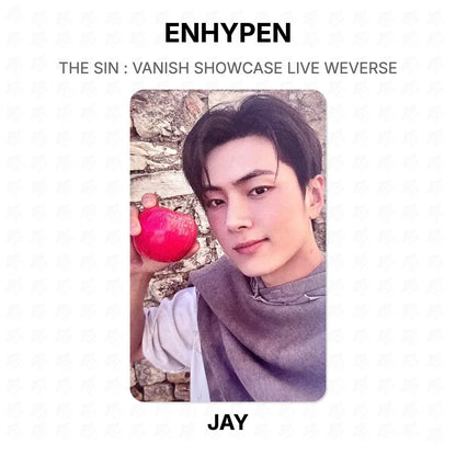 ENHYPEN THE SIN : VANISH SHOWCASE LIVE WEVERSE Official Photocard