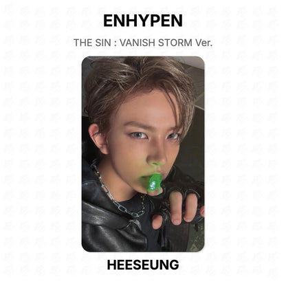ENHYPEN THE SIN : VANISH STORM Ver. Official Photocard