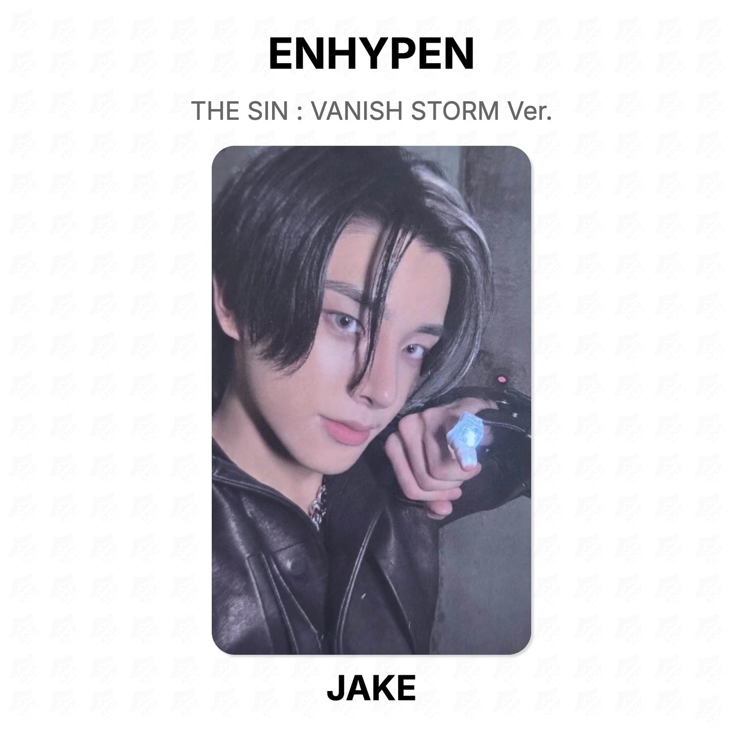 ENHYPEN THE SIN : VANISH STORM Ver. Official Photocard