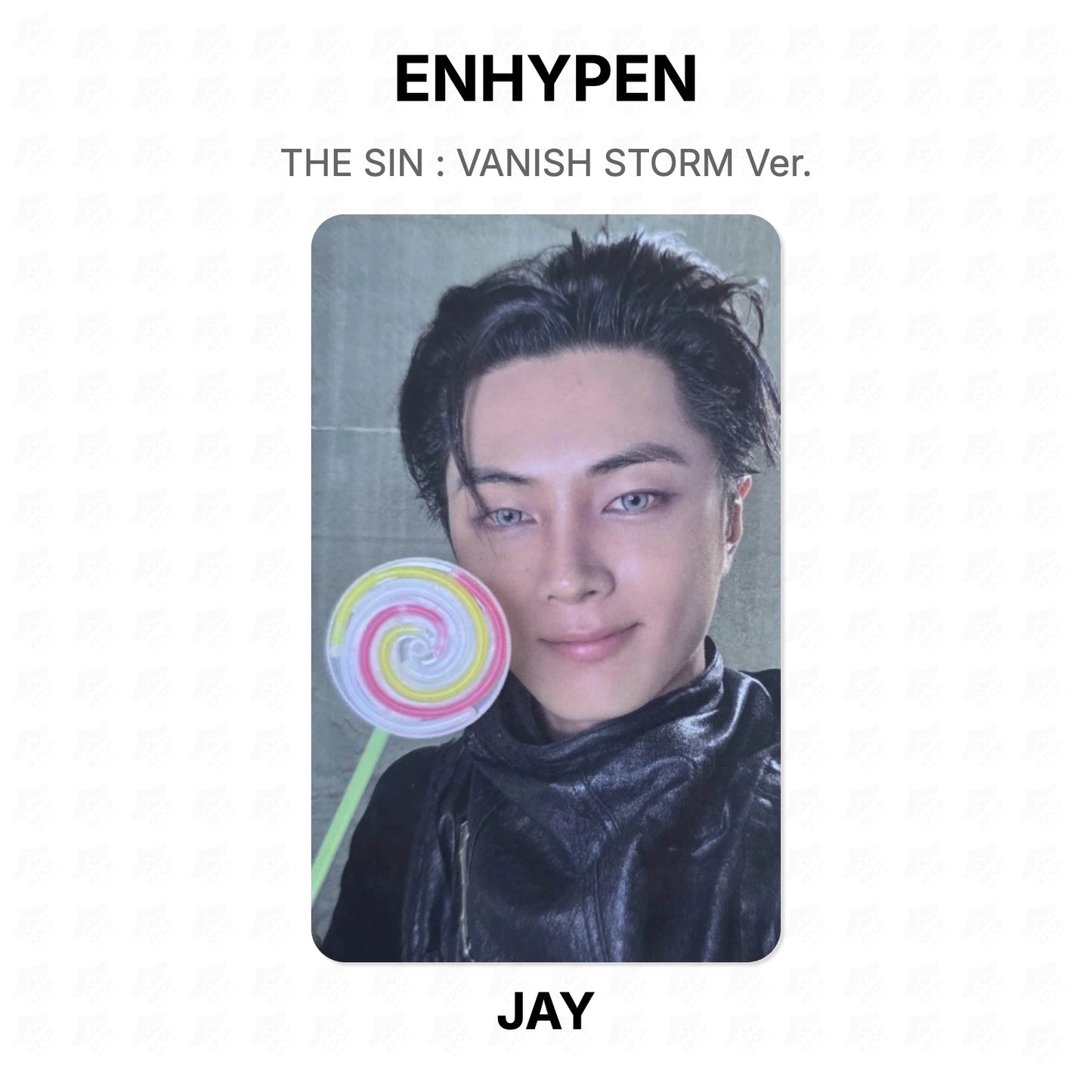 ENHYPEN THE SIN : VANISH STORM Ver. Official Photocard