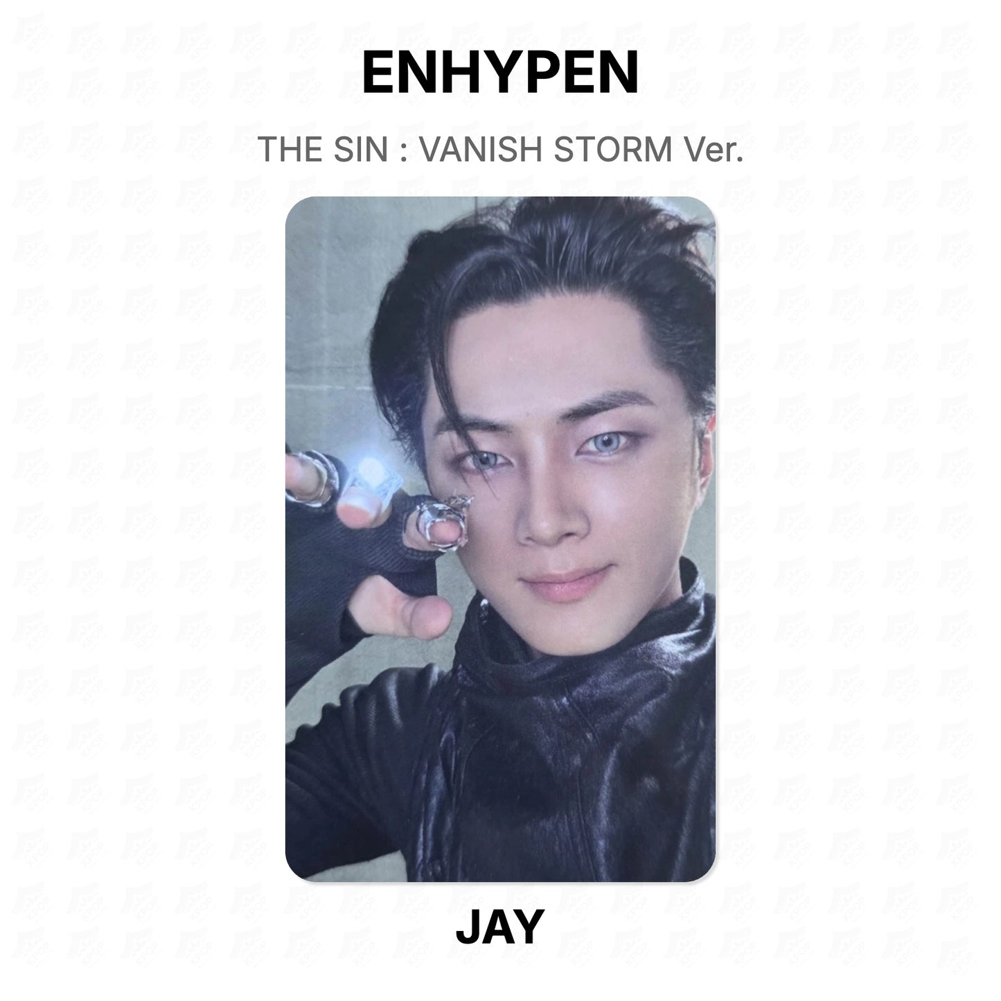 ENHYPEN THE SIN : VANISH STORM Ver. Official Photocard