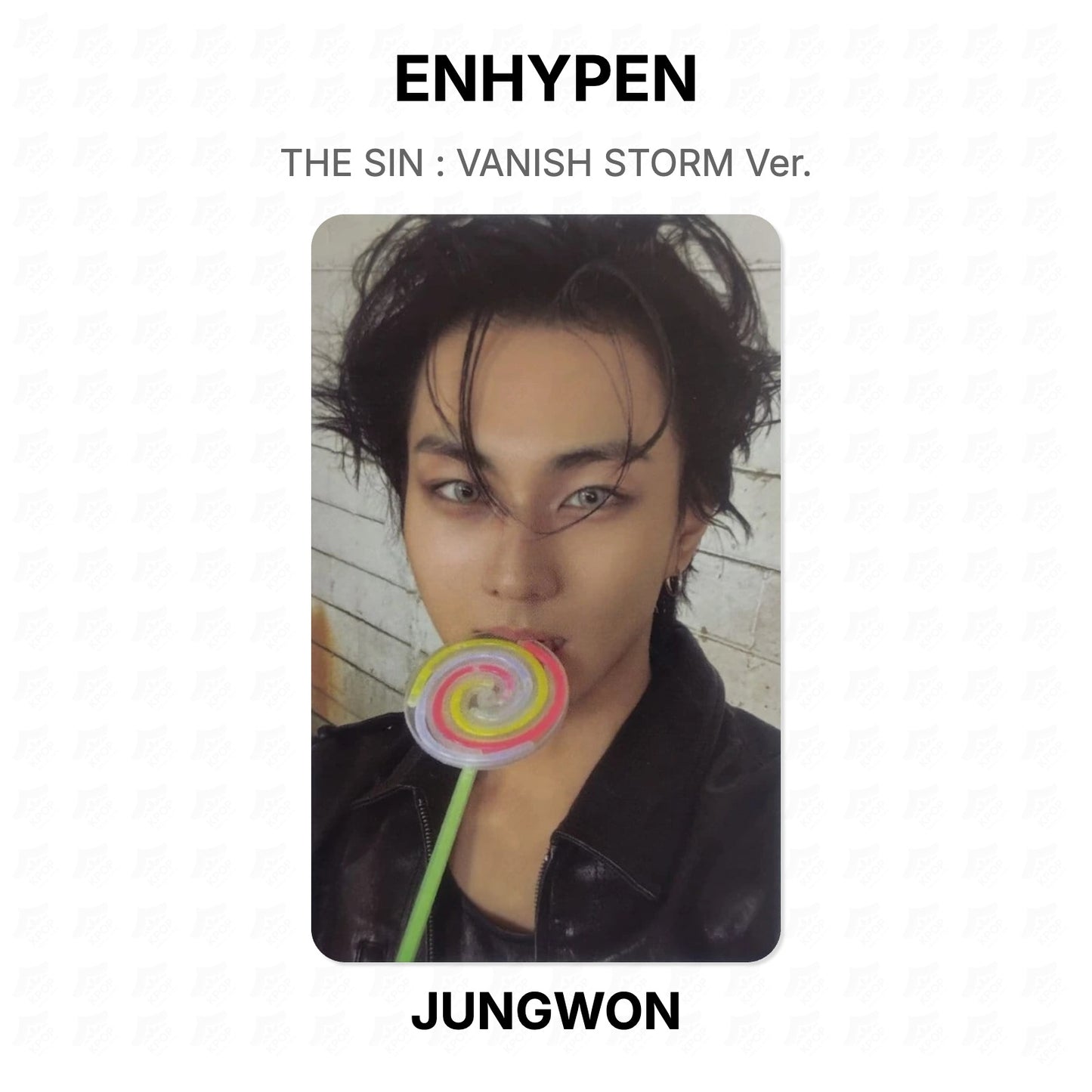 ENHYPEN THE SIN : VANISH STORM Ver. Official Photocard