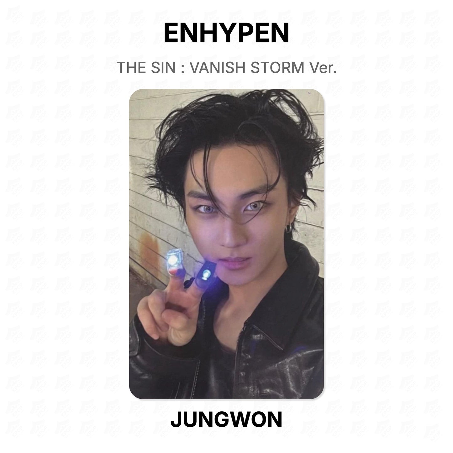 ENHYPEN THE SIN : VANISH STORM Ver. Official Photocard