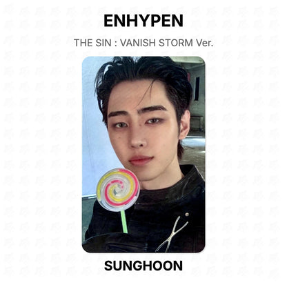 ENHYPEN THE SIN : VANISH STORM Ver. Official Photocard