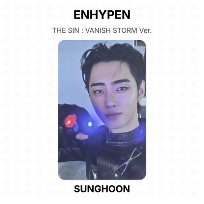 ENHYPEN THE SIN : VANISH STORM Ver. Official Photocard