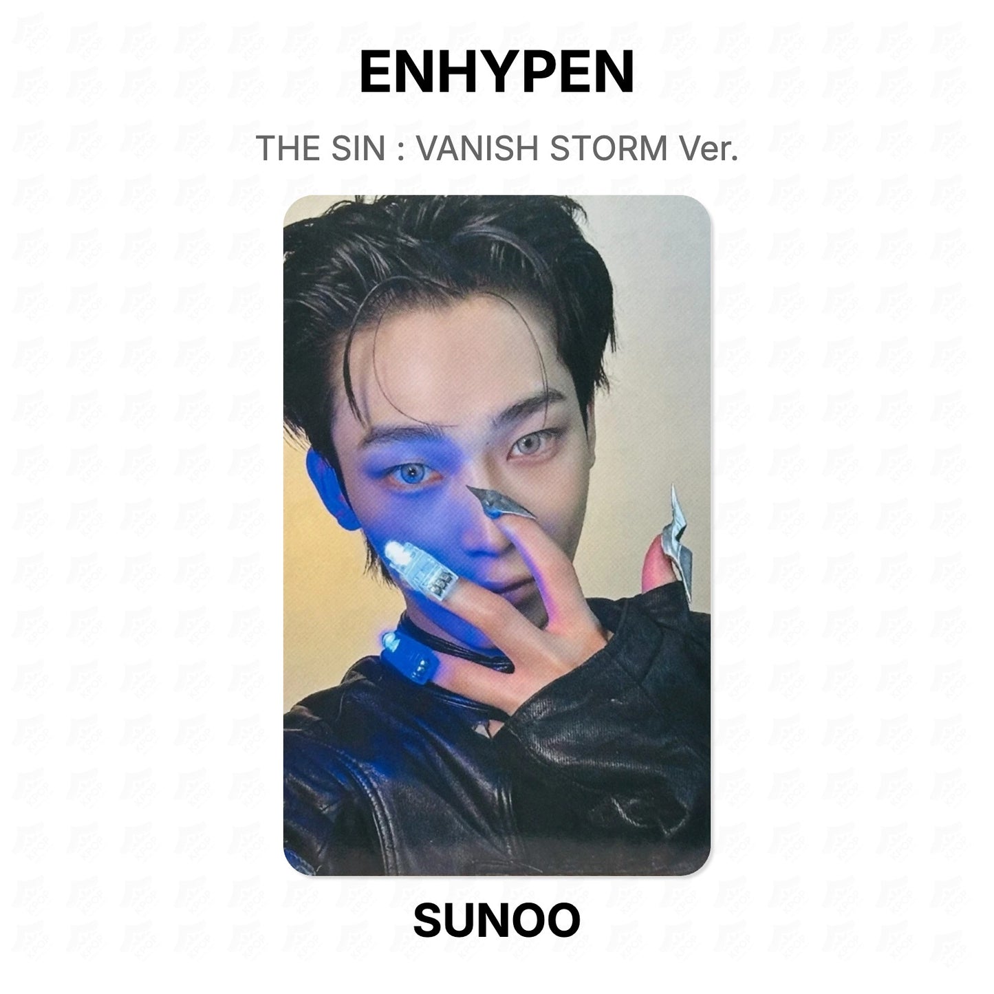 ENHYPEN THE SIN : VANISH STORM Ver. Official Photocard