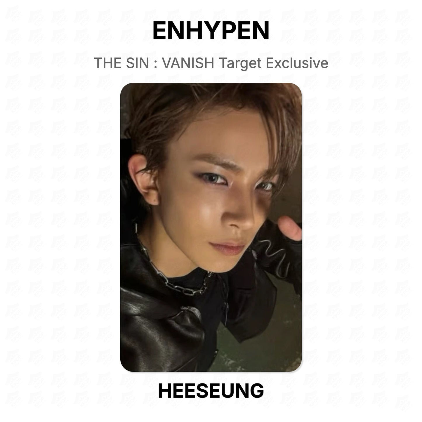 ENHYPEN THE SIN : VANISH Target Exclusive Official Photocard