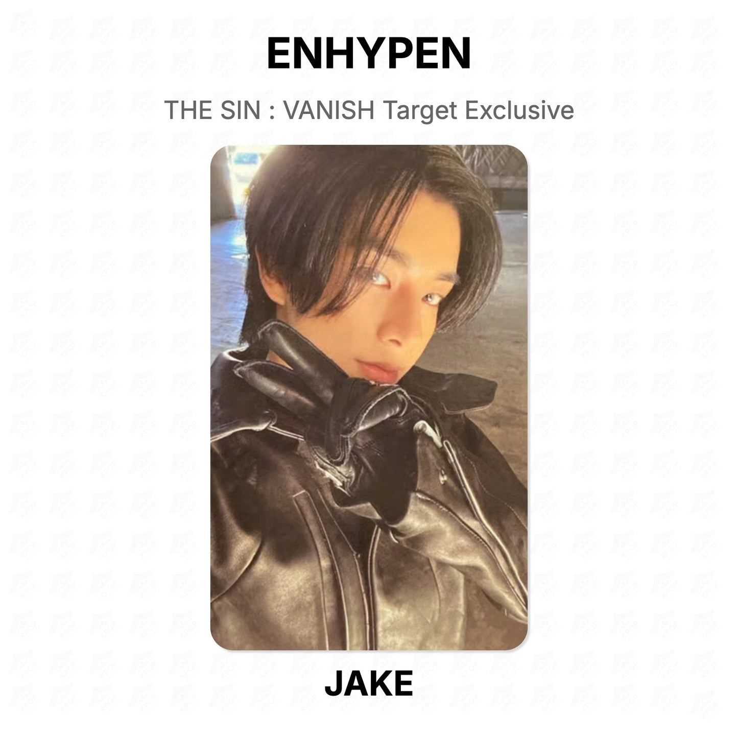 ENHYPEN THE SIN : VANISH Target Exclusive Official Photocard