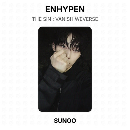 ENHYPEN THE SIN : VANISH WEVERSE Official Photocard
