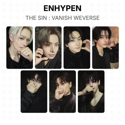 ENHYPEN THE SIN : VANISH WEVERSE Official Photocard