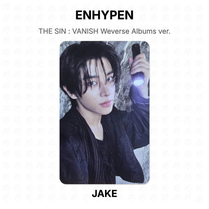 ENHYPEN THE SIN : VANISH Weverse Albums ver. Official Photocard