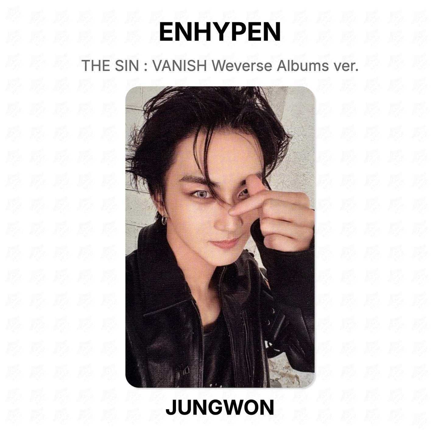 ENHYPEN THE SIN : VANISH Weverse Albums ver. Official Photocard