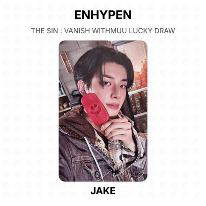 ENHYPEN THE SIN : VANISH WITHMUU LUCKY DRAW Official Photocard
