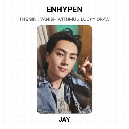 ENHYPEN THE SIN : VANISH WITHMUU LUCKY DRAW Official Photocard