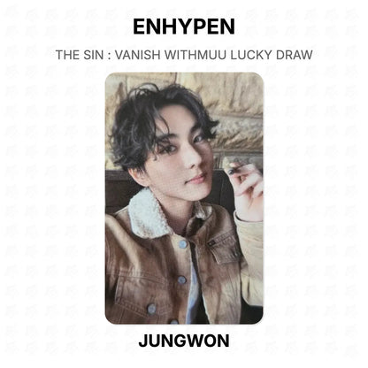 ENHYPEN THE SIN : VANISH WITHMUU LUCKY DRAW Official Photocard