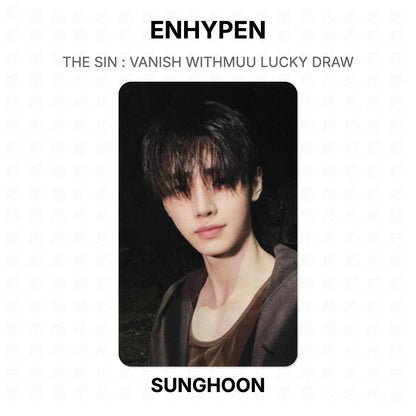 ENHYPEN THE SIN : VANISH WITHMUU LUCKY DRAW Official Photocard