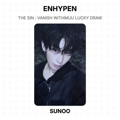ENHYPEN THE SIN : VANISH WITHMUU LUCKY DRAW Official Photocard