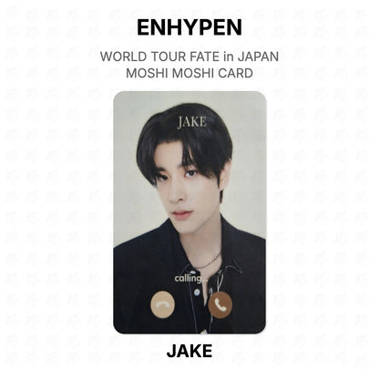 ENHYPEN WORLD TOUR FATE in JAPAN MOSHI MOSHI CARD Official Photocard