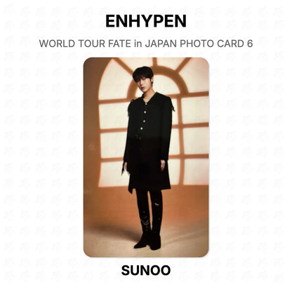 ENHYPEN WORLD TOUR FATE in JAPAN PHOTO CARD 6 Official Photocard