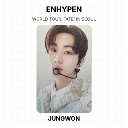 ENHYPEN WORLD TOUR ‘FATE’ IN SEOUL Official Photocard