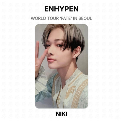 ENHYPEN WORLD TOUR ‘FATE’ IN SEOUL Official Photocard