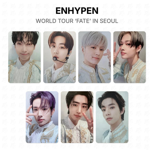 ENHYPEN WORLD TOUR ‘FATE’ IN SEOUL Official Photocard