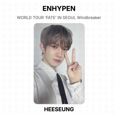 ENHYPEN WORLD TOUR ‘FATE’ IN SEOUL Windbreaker Official Photocard