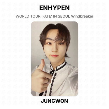 ENHYPEN WORLD TOUR ‘FATE’ IN SEOUL Windbreaker Official Photocard