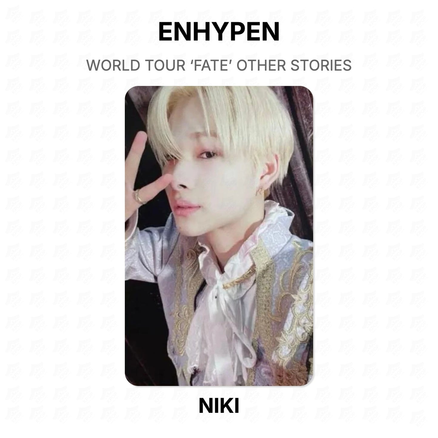 ENHYPEN WORLD TOUR ‘FATE’ OTHER STORIES Official Photocard