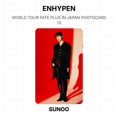 ENHYPEN WORLD TOUR FATE PLUS IN JAPAN PHOTO CARD 13 Official Photocard