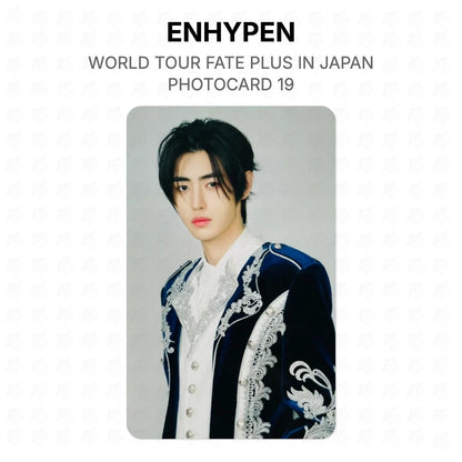 ENHYPEN WORLD TOUR FATE PLUS IN JAPAN PHOTO CARD 19 Official Photocard