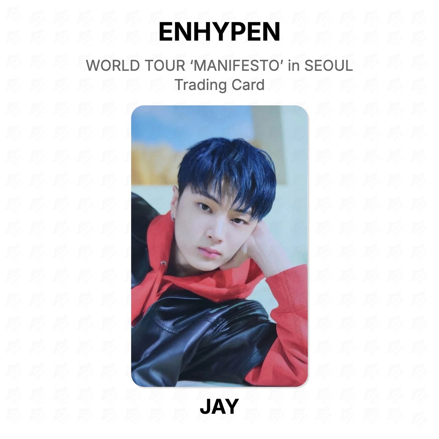 ENHYPEN WORLD TOUR ‘MANIFESTO’ in SEOUL Trading Card Official Photocard