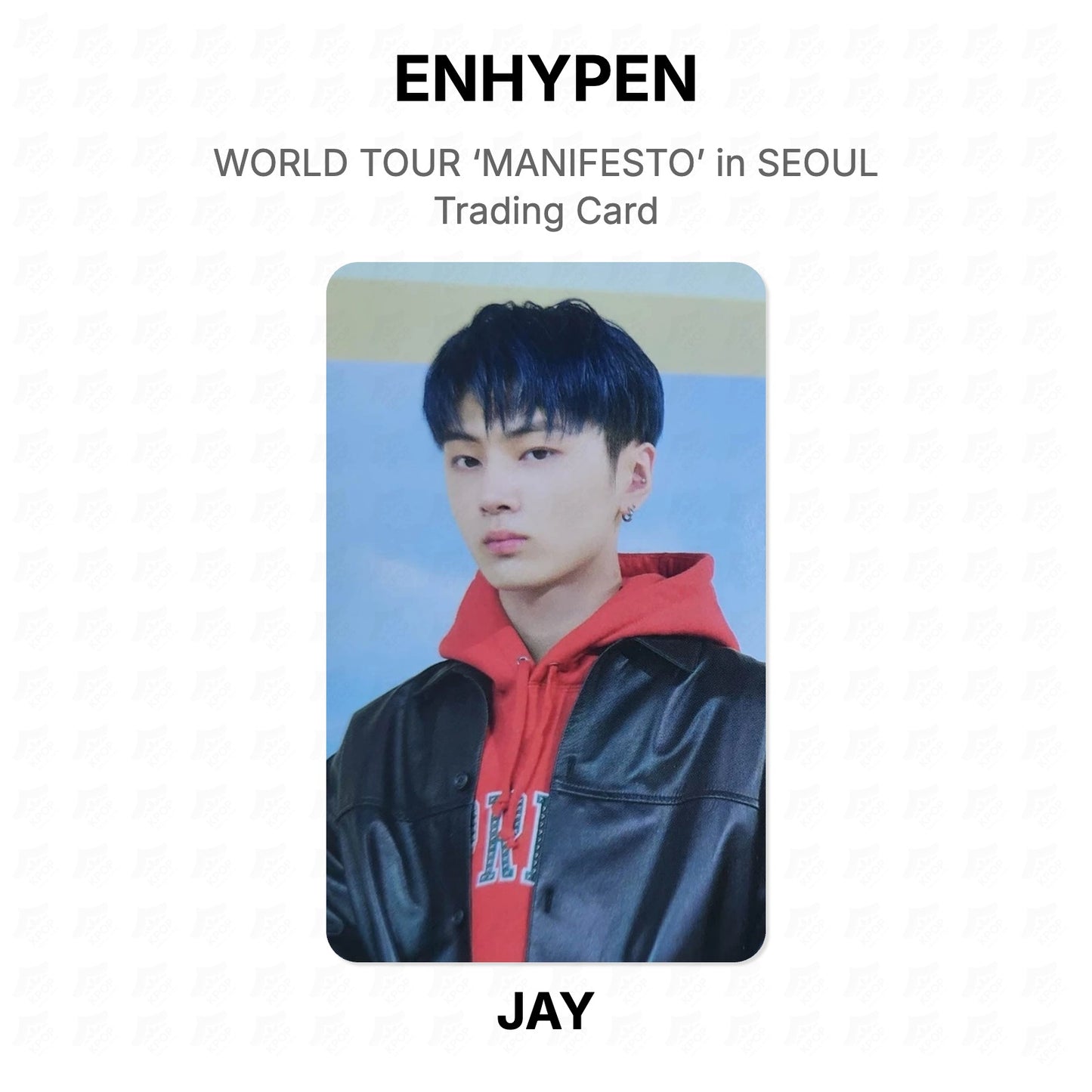 ENHYPEN WORLD TOUR ‘MANIFESTO’ in SEOUL Trading Card Official Photocard