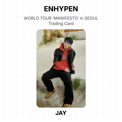 ENHYPEN WORLD TOUR ‘MANIFESTO’ in SEOUL Trading Card Official Photocard