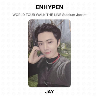 ENHYPEN WORLD TOUR WALK THE LINE Stadium Jacket Official Photocard