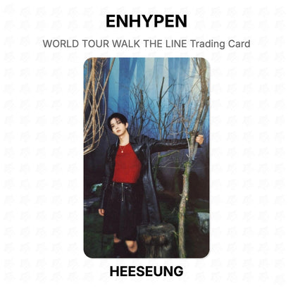 ENHYPEN WORLD TOUR WALK THE LINE Trading Card Official Photocard