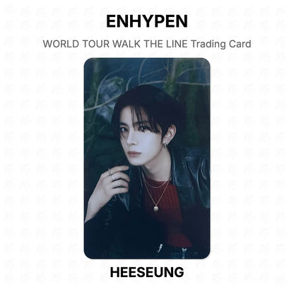 ENHYPEN WORLD TOUR WALK THE LINE Trading Card Official Photocard