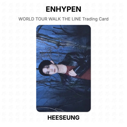 ENHYPEN WORLD TOUR WALK THE LINE Trading Card Official Photocard