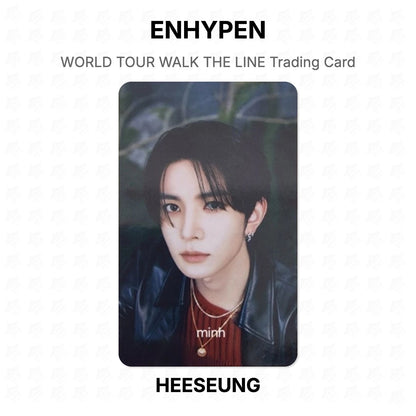 ENHYPEN WORLD TOUR WALK THE LINE Trading Card Official Photocard