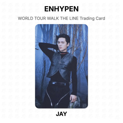 ENHYPEN WORLD TOUR WALK THE LINE Trading Card Official Photocard