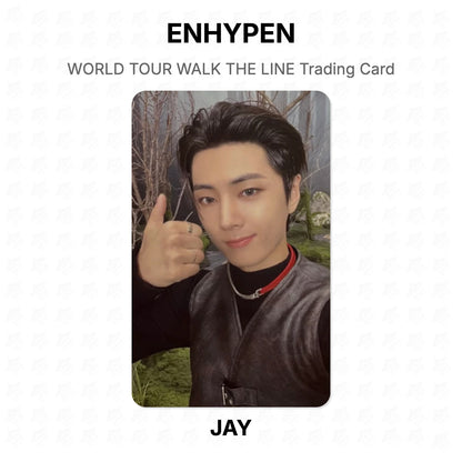 ENHYPEN WORLD TOUR WALK THE LINE Trading Card Official Photocard
