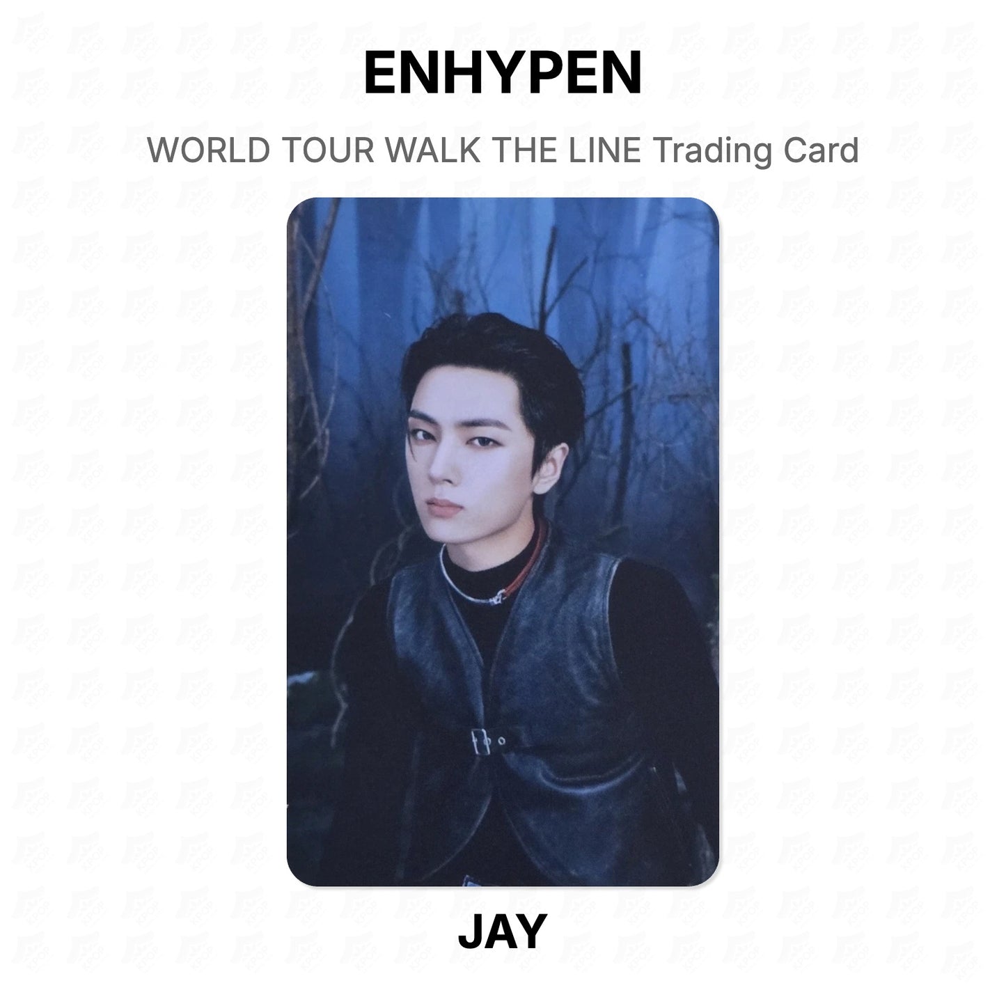ENHYPEN WORLD TOUR WALK THE LINE Trading Card Official Photocard