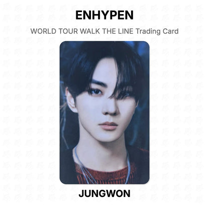 ENHYPEN WORLD TOUR WALK THE LINE Trading Card Official Photocard
