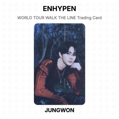 ENHYPEN WORLD TOUR WALK THE LINE Trading Card Official Photocard